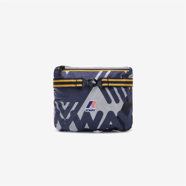 LE VRAI 3.0 CLAUDE GRAPHICLOGO PATTERN GREY-BLU-INDIGO-CORDA - Imagen 2