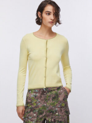 Cárdigan con aberturas