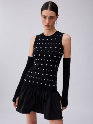 Jersey de punto con mangas thumbhole