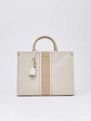 Bolso de jacquard mediano