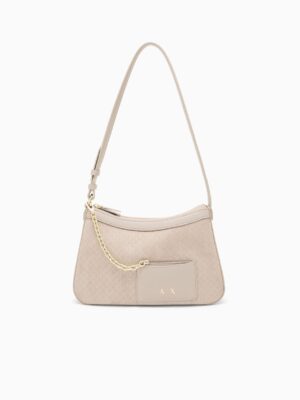 Shoulder bag in technical fabric