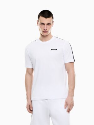 Camiseta de cuello redondo de algodón Logo Series